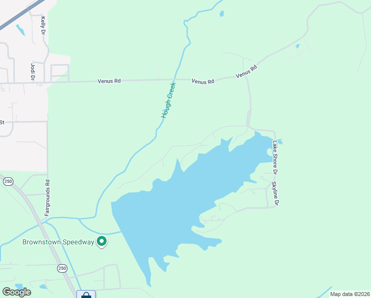 map of restaurants, bars, coffee shops, grocery stores, and more near 883 East Pine Drive in Brownstown
