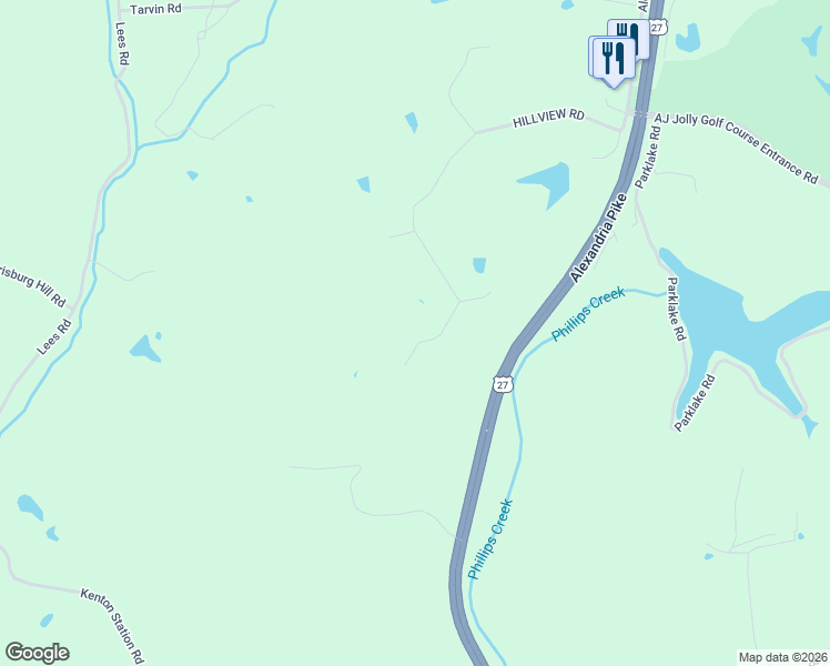 map of restaurants, bars, coffee shops, grocery stores, and more near 11896 Skyview Drive in Alexandria