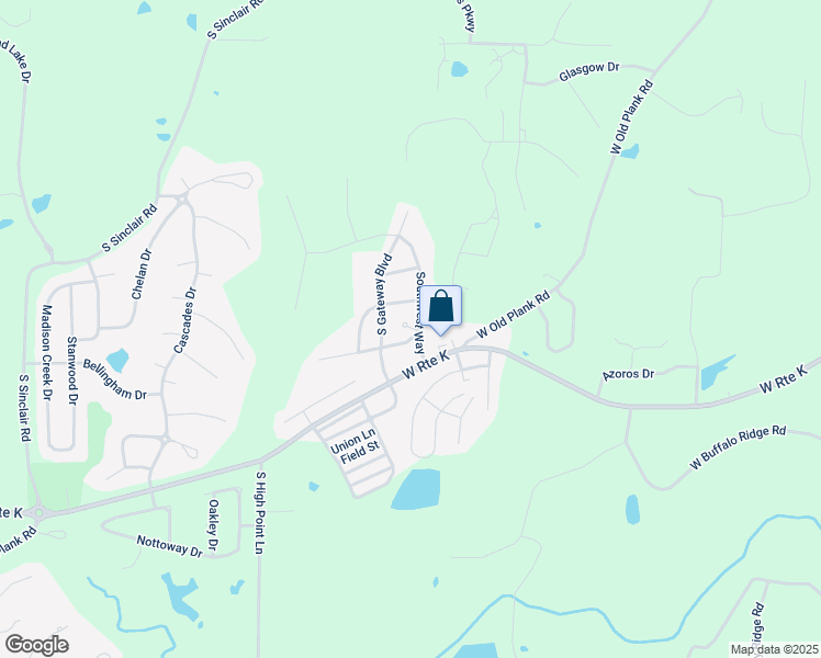 map of restaurants, bars, coffee shops, grocery stores, and more near 1790 Gateview Court in Columbia