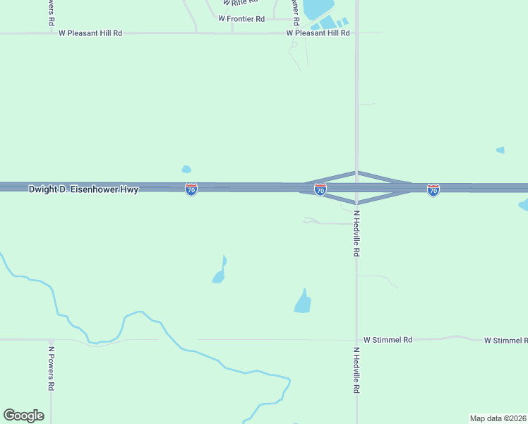 map of restaurants, bars, coffee shops, grocery stores, and more near 2097 North Hedville Road in Salina