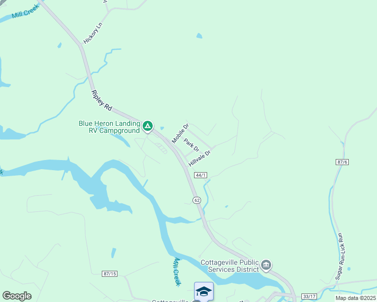 map of restaurants, bars, coffee shops, grocery stores, and more near 31 Locust Dr in Jackson