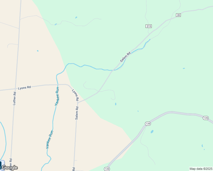 map of restaurants, bars, coffee shops, grocery stores, and more near 896 Salem Road in Minford