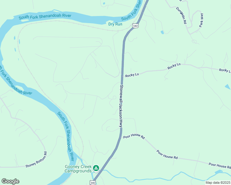 map of restaurants, bars, coffee shops, grocery stores, and more near 111 Fox Hill Road in Front Royal