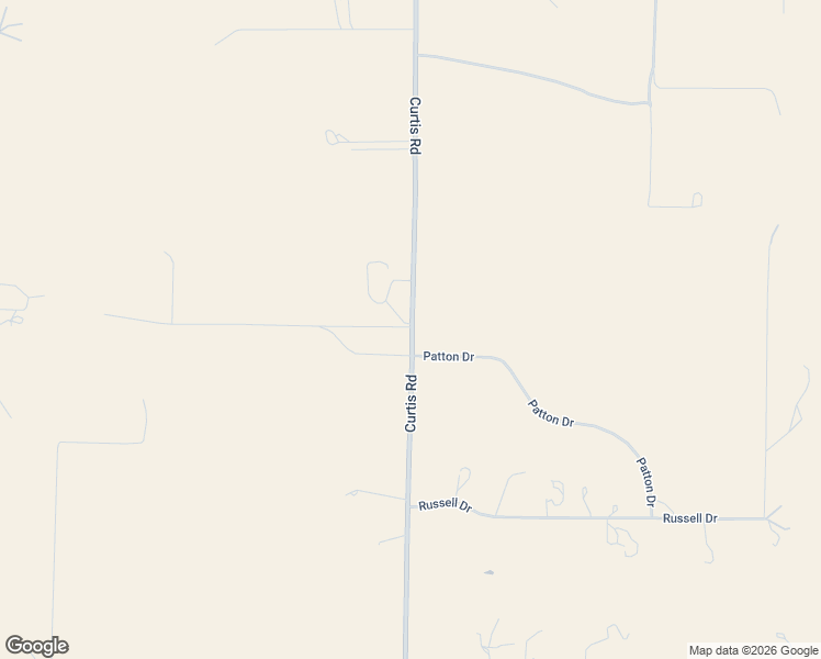 map of restaurants, bars, coffee shops, grocery stores, and more near 3450 Curtis Road in Peyton