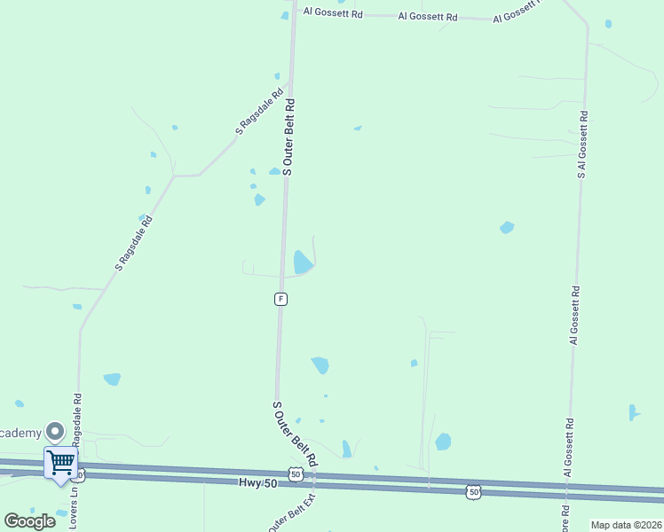 map of restaurants, bars, coffee shops, grocery stores, and more near 13003 South Outer Belt Road in Lone Jack