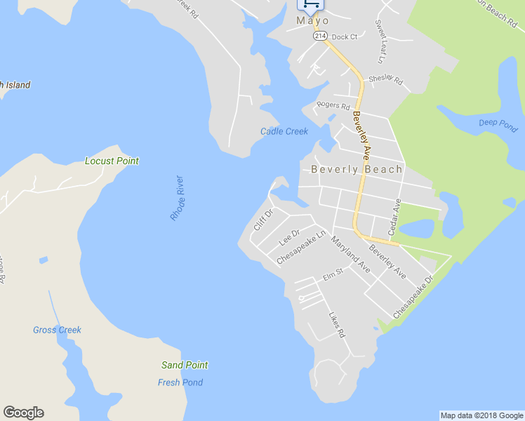 map of restaurants, bars, coffee shops, grocery stores, and more near 1655 Cliff Drive in Edgewater