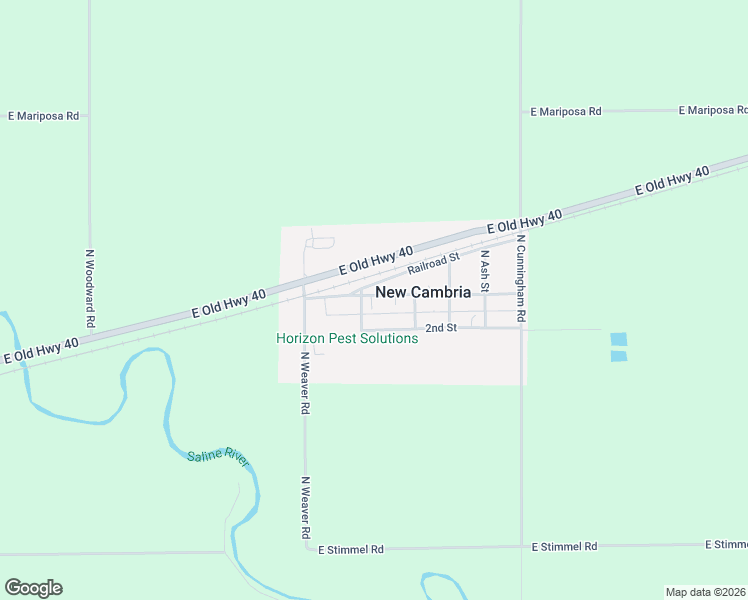 map of restaurants, bars, coffee shops, grocery stores, and more near in New Cambria