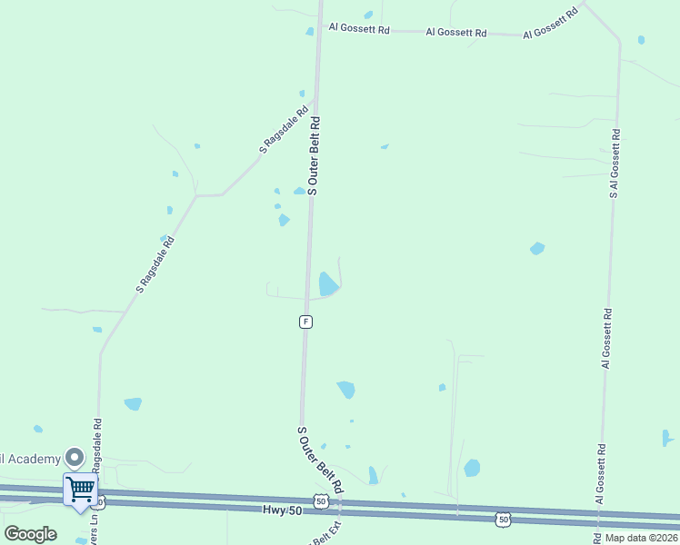 map of restaurants, bars, coffee shops, grocery stores, and more near 13003 South Outer Belt Road in Lone Jack