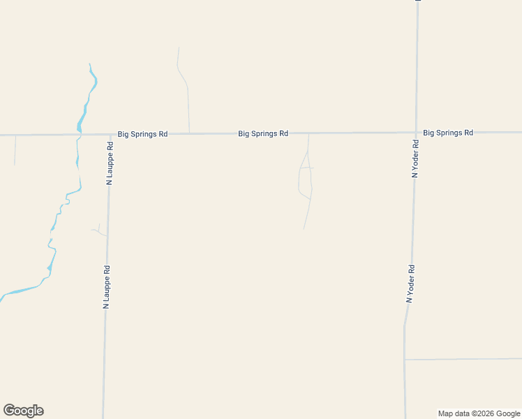 map of restaurants, bars, coffee shops, grocery stores, and more near 32215 Big Springs Road in Yoder
