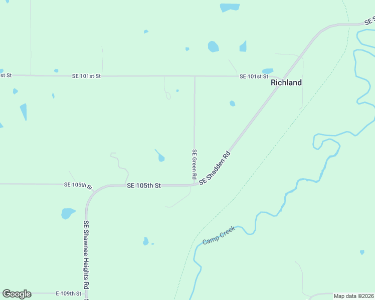 map of restaurants, bars, coffee shops, grocery stores, and more near 10401 Southeast Green Road in Overbrook