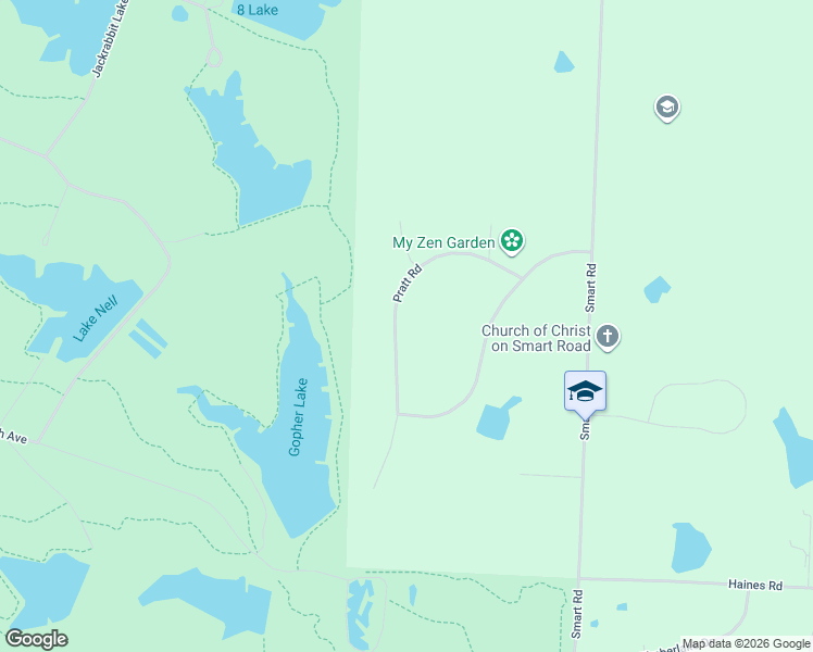 map of restaurants, bars, coffee shops, grocery stores, and more near 13023 Pratt Road in Lee's Summit