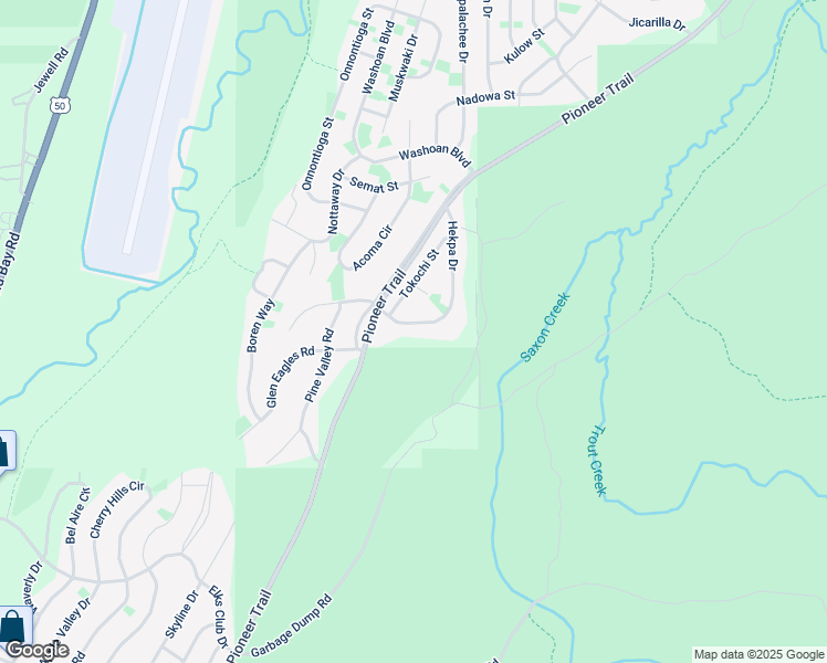 map of restaurants, bars, coffee shops, grocery stores, and more near 1739 Hekpa Drive in South Lake Tahoe