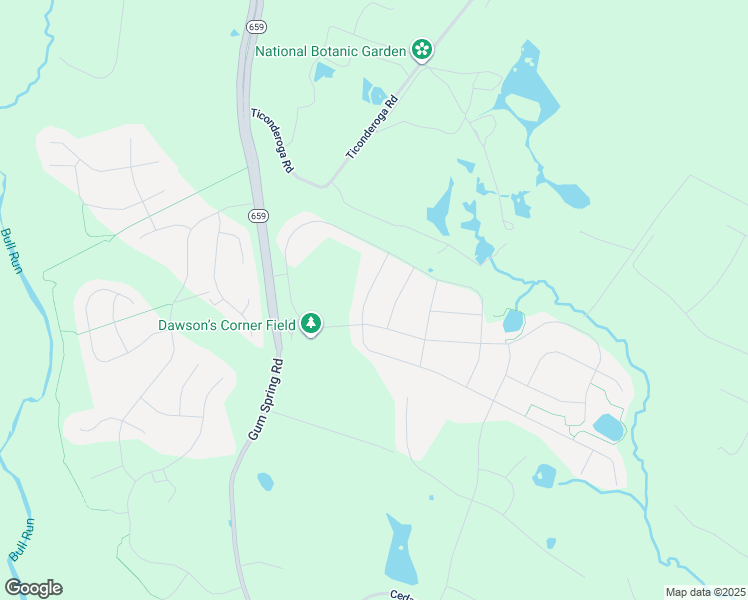 map of restaurants, bars, coffee shops, grocery stores, and more near 42402 Fawn Meadow Place in Chantilly