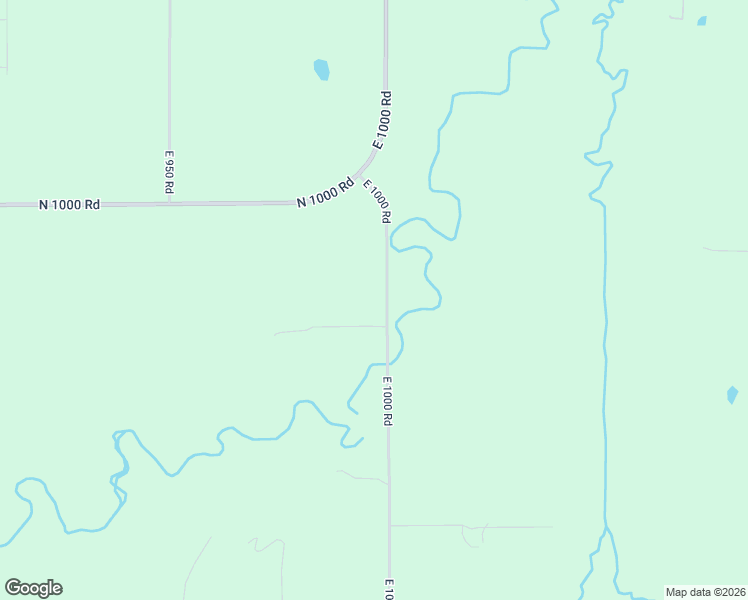 map of restaurants, bars, coffee shops, grocery stores, and more near 977 East 1000 Road in Lawrence