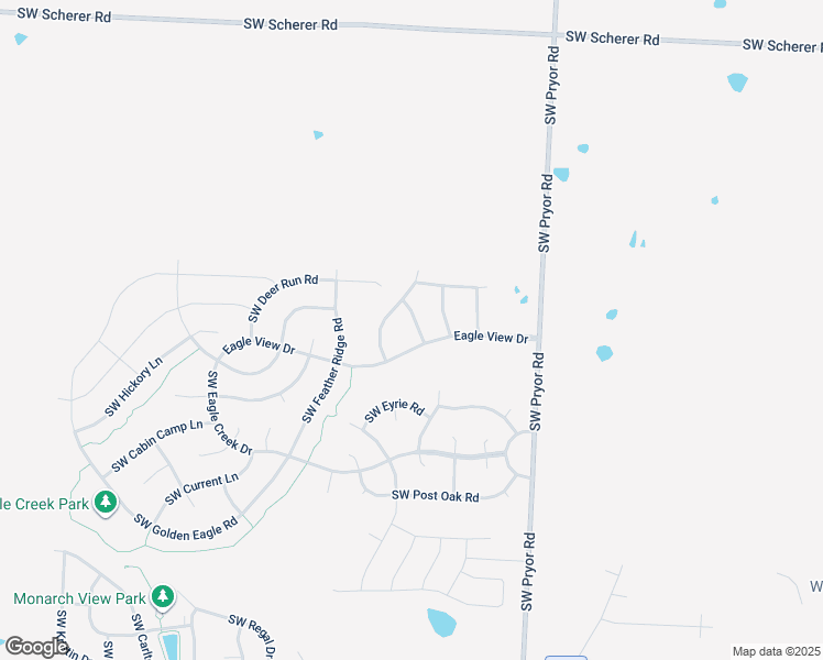 map of restaurants, bars, coffee shops, grocery stores, and more near 2140 Southwest Gooseberry Lane in Lee's Summit