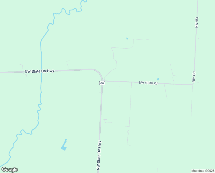 map of restaurants, bars, coffee shops, grocery stores, and more near 488 Northwest 800th Road in Warrensburg