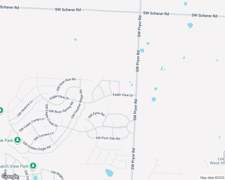 map of restaurants, bars, coffee shops, grocery stores, and more near 2223 Southwest Suncatcher Road in Lee's Summit