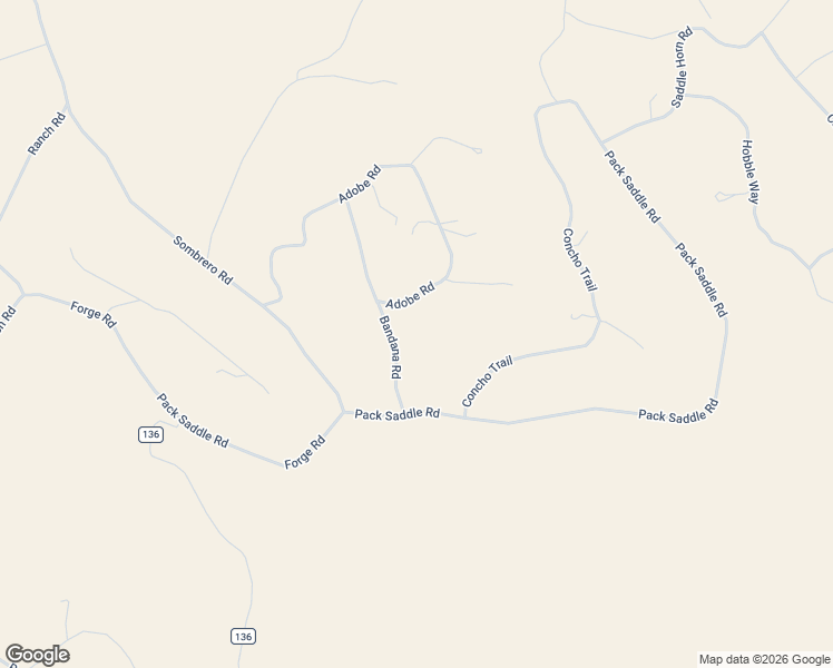 map of restaurants, bars, coffee shops, grocery stores, and more near 192 Bandana Road in Hartsel