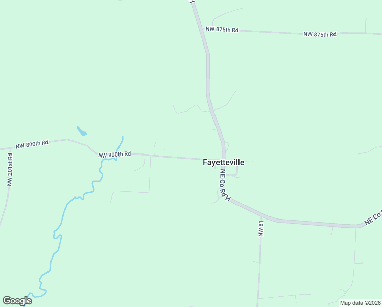 map of restaurants, bars, coffee shops, grocery stores, and more near 111 Northwest 800th Road in Warrensburg