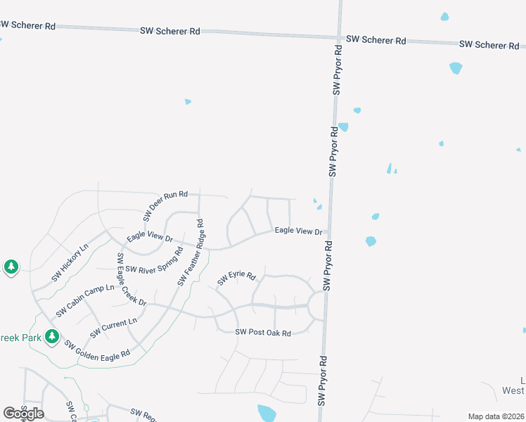 map of restaurants, bars, coffee shops, grocery stores, and more near 2223 Southwest Suncatcher Road in Lee's Summit