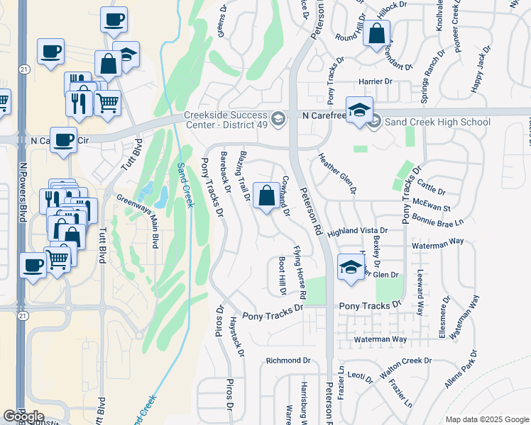 3390 Flying Horse Road, Colorado Springs CO - Walk Score