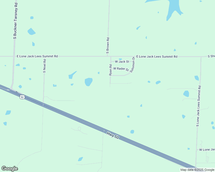 map of restaurants, bars, coffee shops, grocery stores, and more near 700 Ryan Road in Lone Jack