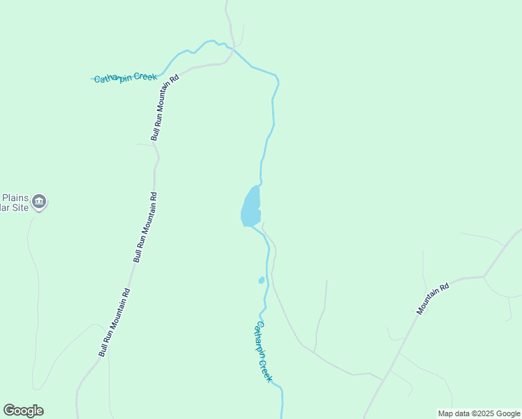 map of restaurants, bars, coffee shops, grocery stores, and more near 3844 Mountain Road in Haymarket