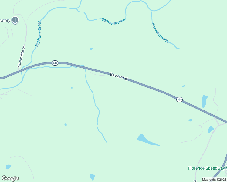 map of restaurants, bars, coffee shops, grocery stores, and more near 2453 Beaver Road in Union