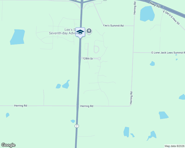map of restaurants, bars, coffee shops, grocery stores, and more near 27801 East Lake Point Court in Lake Lotawana