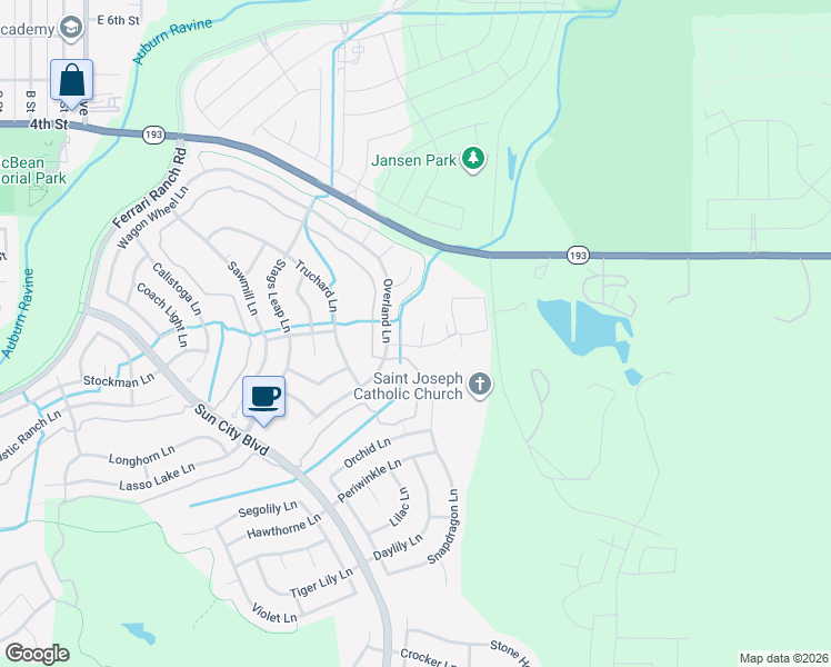 map of restaurants, bars, coffee shops, grocery stores, and more near 107 Azeo Court in Lincoln