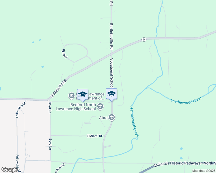map of restaurants, bars, coffee shops, grocery stores, and more near 823 Stars Boulevard in Bedford