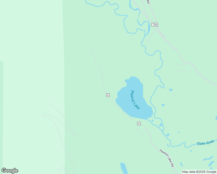 map of restaurants, bars, coffee shops, grocery stores, and more near 1482 County Road 4 in Crested Butte