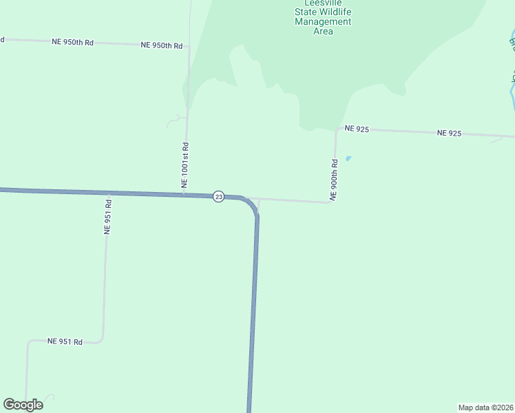 map of restaurants, bars, coffee shops, grocery stores, and more near 896 Missouri 23 in Knob Noster