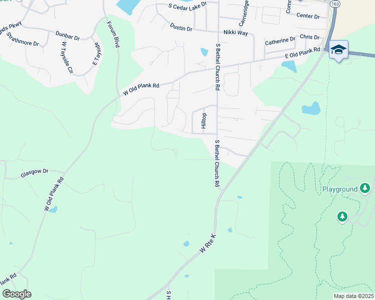 map of restaurants, bars, coffee shops, grocery stores, and more near 280 Brookside in Columbia