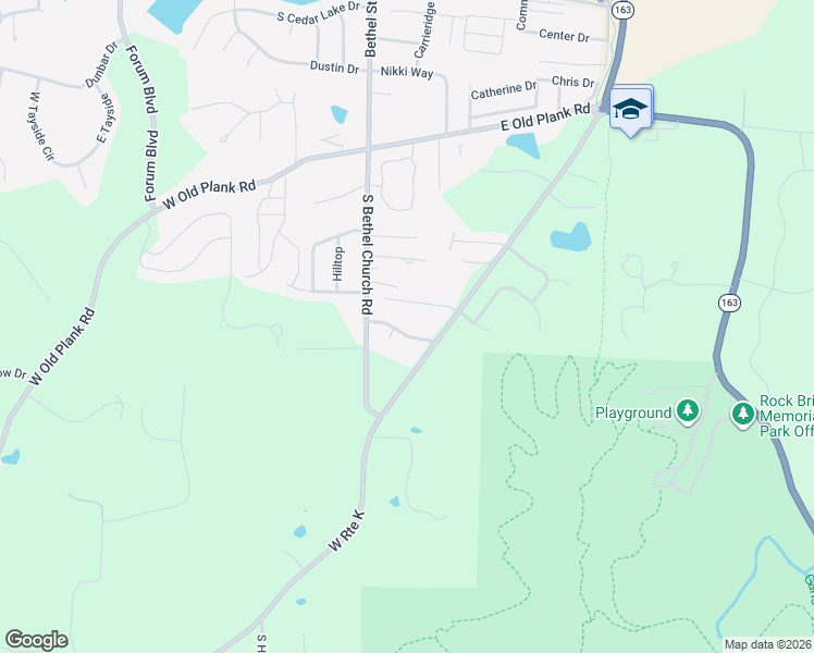 map of restaurants, bars, coffee shops, grocery stores, and more near 138 E Southbrook Ct in Columbia