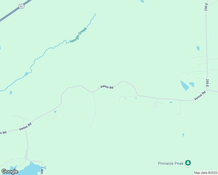 map of restaurants, bars, coffee shops, grocery stores, and more near 1855 East County Road 25 North in Brownstown