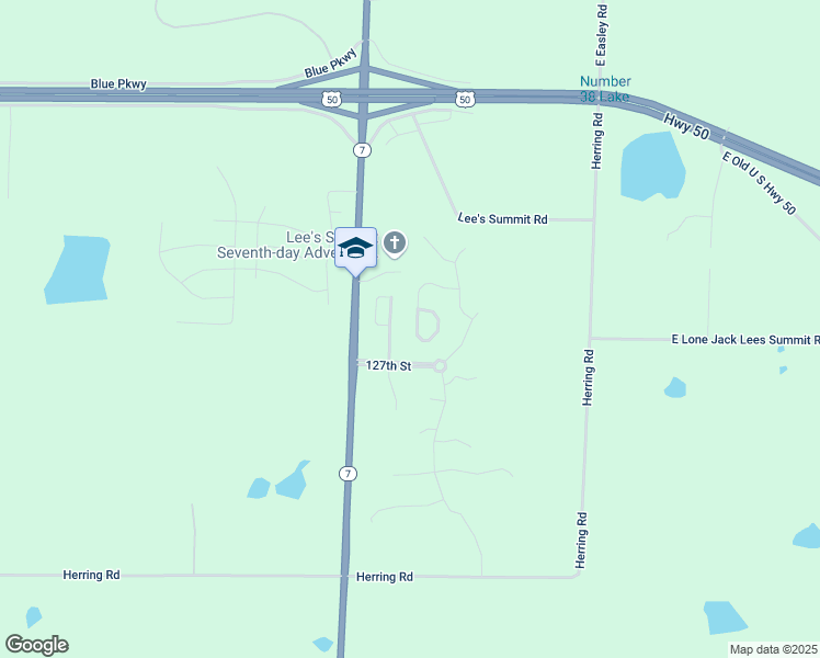 map of restaurants, bars, coffee shops, grocery stores, and more near 12612 Laci Circle in Lake Lotawana