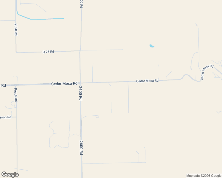map of restaurants, bars, coffee shops, grocery stores, and more near Stardust Lane in Cedaredge