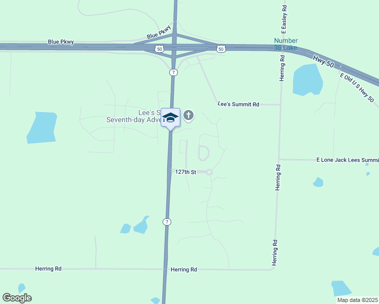 map of restaurants, bars, coffee shops, grocery stores, and more near 12612 Laci Circle in Lake Lotawana