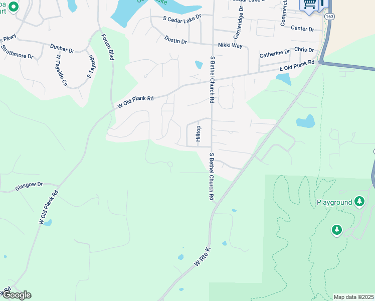 map of restaurants, bars, coffee shops, grocery stores, and more near 280 Brookside in Columbia