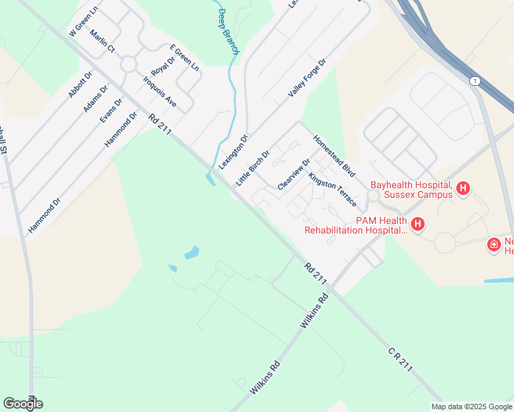 map of restaurants, bars, coffee shops, grocery stores, and more near 4703l Summer Brook Lane in Milford