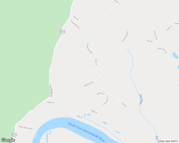 map of restaurants, bars, coffee shops, grocery stores, and more near 514-598 Arrowhead Road in Front Royal