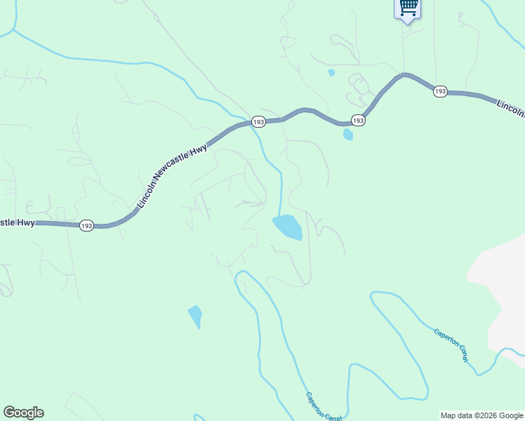map of restaurants, bars, coffee shops, grocery stores, and more near 181 Oak View Road in Newcastle
