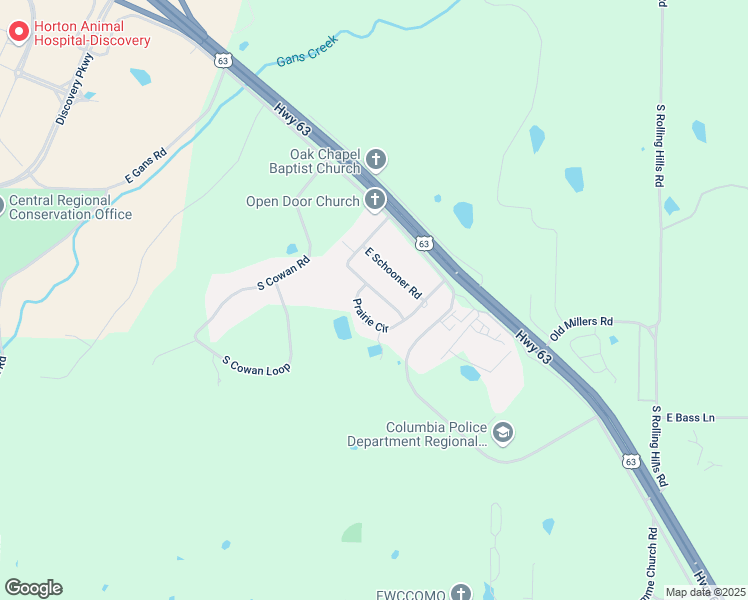 map of restaurants, bars, coffee shops, grocery stores, and more near 4815 Meadow Lark Lane in Columbia