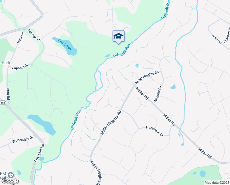 map of restaurants, bars, coffee shops, grocery stores, and more near 11009 Devenish Drive in Oakton