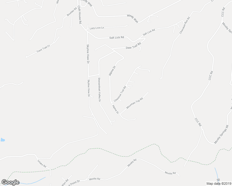 map of restaurants, bars, coffee shops, grocery stores, and more near 103 Chestnut Trail Road in Front Royal