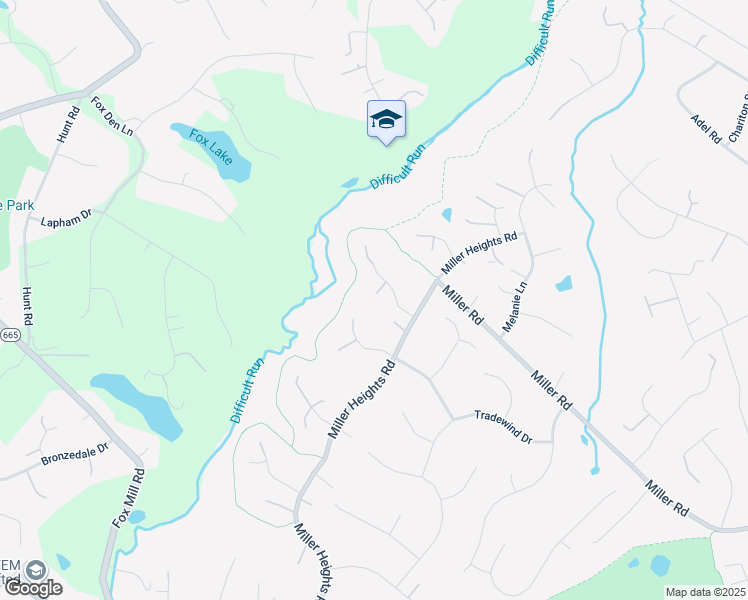 map of restaurants, bars, coffee shops, grocery stores, and more near 11009 Devenish Drive in Oakton