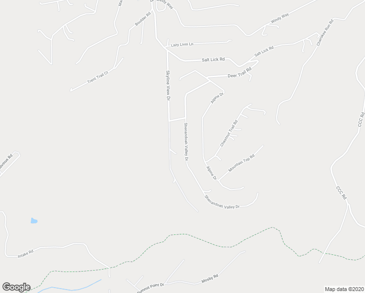 map of restaurants, bars, coffee shops, grocery stores, and more near 386 Shenandoah Valley Drive in Front Royal