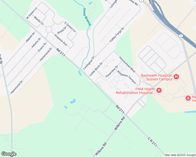 map of restaurants, bars, coffee shops, grocery stores, and more near 4703l Summer Brook Lane in Milford