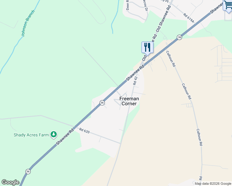 map of restaurants, bars, coffee shops, grocery stores, and more near 7330 Campbell Drive in Milford